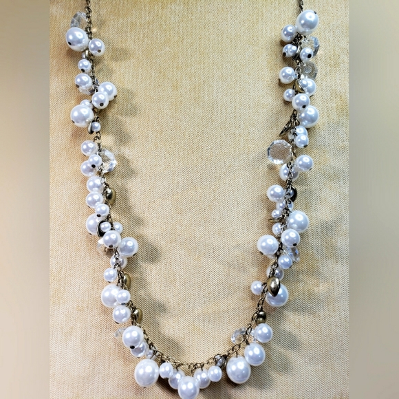 Chloe & Isabel Pearls and Crysyals Bauble Necklace - Picture 4 of 8